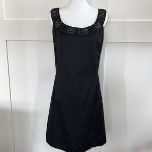 Little black dress with a little extra